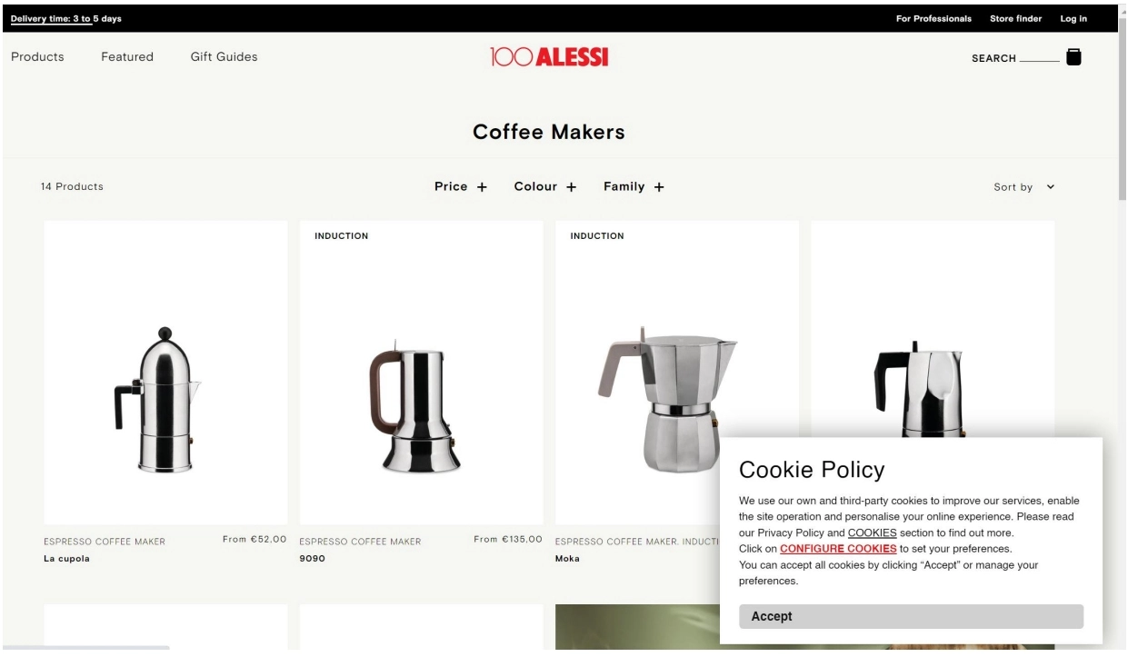 Sixaquae | 高端咖啡设备品牌 9 100ALESSI